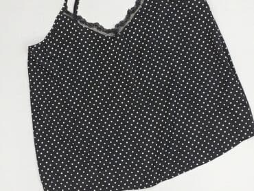 czarne bluzki z koronką plus size: Жіноча блуза, розмір M — 2