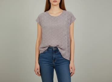 rozowa bluzka na impreze: Bluzka damska, rozmiar M — 5