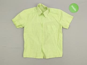 sukienka w geometryczne wzory h: Shirt 9 years, condition - Perfect, pattern - Striped, color - Green — 2