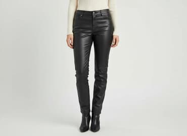 libland kurtki damskie skórzane: Lindex, Spodnie materiałowe damskie, rozmiar S — 6