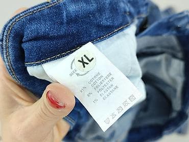 lateks: Jeansy damskie, rozmiar XL — 4