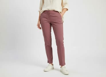 Material trousers for women, size L