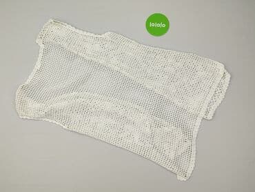 długą kamizelka na szydełku: Hand Knitted, Narzutka damska, rozmiar M — 3