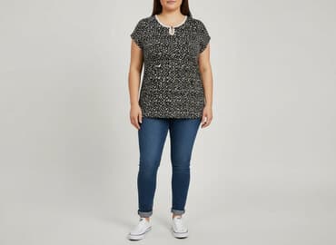 sukienki z żakietem dla puszystych: T-shirt damski, rozmiar 3XL — 1