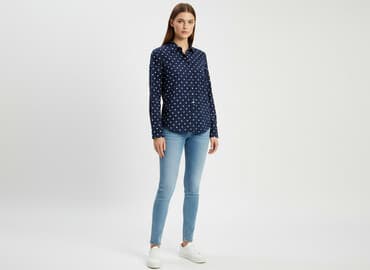 pepco koszulki w kropki: Vero Moda, Koszula damska, M — 7