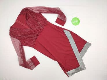 czerwona sukienki wieczorowa: Sukienka damska, rozmiar L — 3