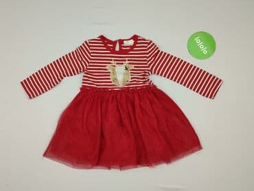 swiateczne sukienki dla dziewczynki: Sukienka, So cute, 12-18 miesięcy, stan - Bardzo dobry — 2