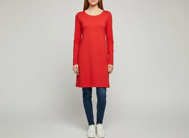 modne sukienki asymetryczne: Sukienka damska, rozmiar S — 5