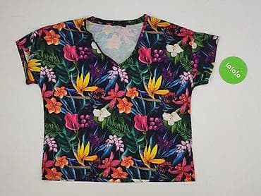 bluzki czarne oversize: Mohito, T-shirt damski, rozmiar L — 2