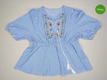 koszula z bufiastymi rękawami sinsay: Shein, Women's blouse, size 4XL (EU 48) — 2
