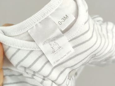 piżama pajacyk 128: Body, 1-3 m, 
stan - Idealny — 4
