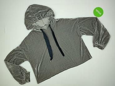czarny sweter oversize: Zara, Bluza z kapturem damska, rozmiar S — 2