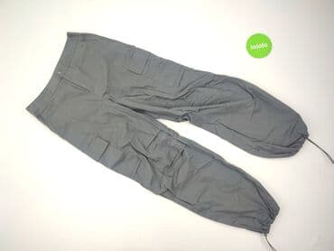 woskowane legginsy z wysokim stanem zara: Sinsay, Spodnie materiałowe damskie, rozmiar S — 2