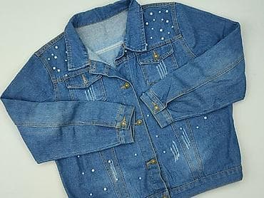 custom kurtki: Kurtka jeansowa damska, rozmiar 3XL — 1