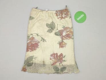 sukienka midi ecru: Spódnica damska, S — 2