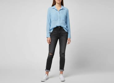 koszula w paski bershka: Bershka, Koszula damska, rozmiar XS — 6