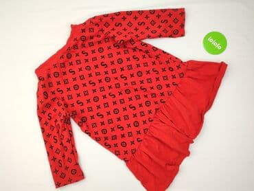 bluzki damskie czerwona eleganckie: Bluzka damska, rozmiar M — 3