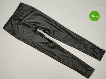 rajstopy od h m: Legginsy Ze skóry ekologicznej damskie, M — 3