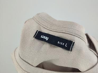 sizeer kurtki: Sinsay, T-shirt damski, rozmiar L — 4