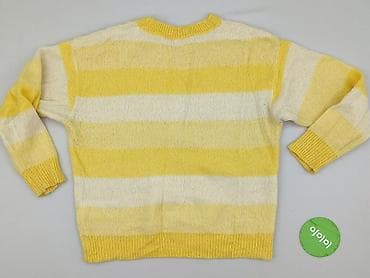 sweter w paski damski: Pieces, Sweter damski, rozmiar M — 3