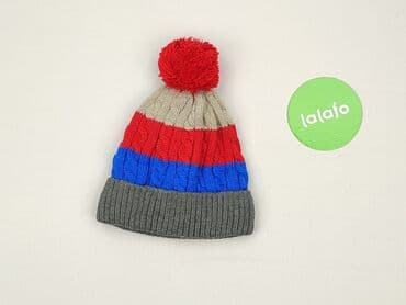 stradivarius spodnie woskowane z wysokim stanem: Hat, One size, condition - Perfect — 3