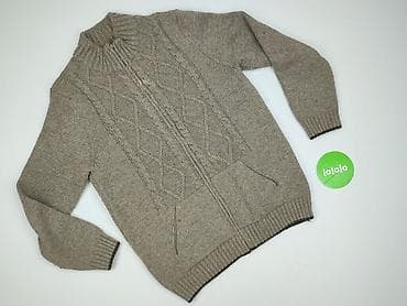 sweter patchwork: Kardigan dla mężczyzn, rozmiar M — 2