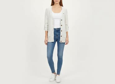 sweter hollister: Hollister, Kardigan damski, rozmiar M — 7