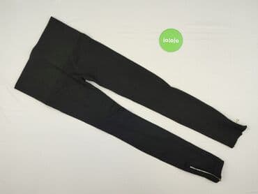 legginsy woskowane z wysokim stanem: Legginsy Eleganckie damskie, rozmiar XL — 3