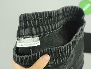 dżinsy z talią paper bag: Beloved, Jeansy damskie, rozmiar M — 4