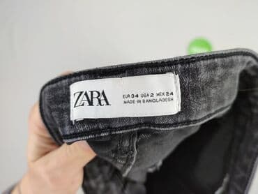 zara czarne jeansy damskie: Zara, Jeansy damskie, rozmiar XS — 4