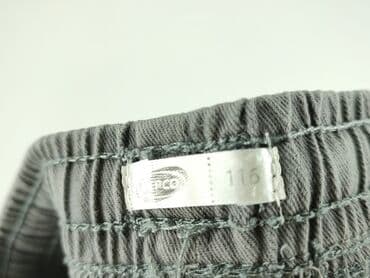 spodnie woskowane matowe: Jeans, 5-6 years, 110/116, condition - Very good — 4