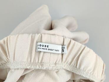 cream spodnie: House, Spodnie materiałowe damskie, rozmiar S — 4