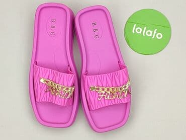 oysho klapki na platformie: Klapki damskie, rozmiar 38 — 2