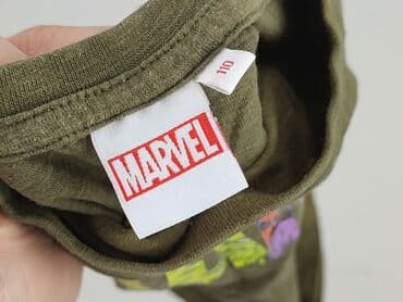 koszulka an appendage: Blouse, Marvel, 4-5 years, 104-110 cm, condition - Very good — 4