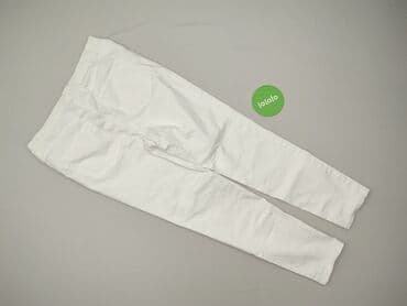 biale szerokie jeansy: Sinsay, Jeansy damskie, rozmiar 2XL — 3