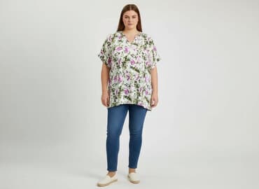 modne duże rozmiary bluzki i tuniki: Zizzi, Tunika damska, rozmiar XL — 1