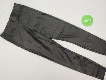 brokatowe rajstopy damskie: FB Sister, Spodnie materiałowe damskie, rozmiar M — 2