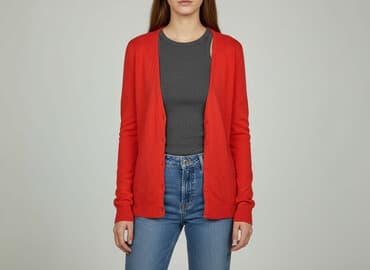 czerwona sukienka orsay: Orsay, Kardigan damski, rozmiar S — 6