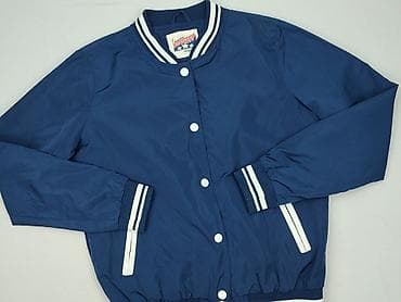 bomber jacket: Męska kurtka bomber/varsity Alcott Cheer – granatowa - Marka/linia — 4