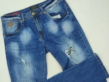 woskowane dżinsy: Yes, Jeansy damskie, rozmiar One size — 1