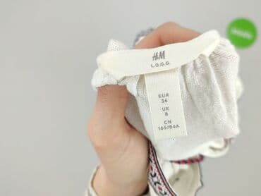 czerwona marynarka h m: H&M L.O.G.G., Bluzka damska, S — 4