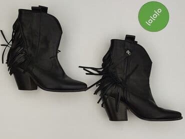 kozaki na koturnie by o la la: Botki damskie, 38 — 3