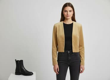 krótkie żakiety do sukienki: Marynarka damska, rozmiar S — 1