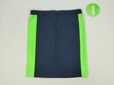 niebieska spódnice plisowane: Spódnica damska, L — 2