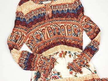 sukienka boho na wesele plus size: Indigo, Сукня жіноча, розмір M — 1