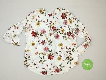 bluzka boho biala: Basic, Bluzka damska, rozmiar L — 3