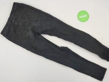 czarne skinny jeans: H&M Divided, Jeansy damskie, rozmiar XS — 3