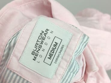 pudrowe sandały na koturnie: Burton Menswear London, Koszulа dla mężczyzn, rozmiar M — 4