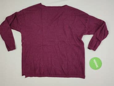 sweter z dekoltem v: Sweter damski, rozmiar 5XL — 3