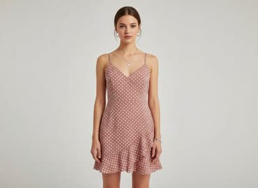 stradivarius sukienka w kropki: Women`s dress, size XS — 1